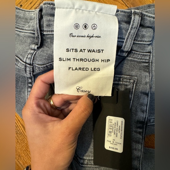 rag & bone - Casey Ankle Flare Jeans - NWT - 24 - Picture 7 of 7